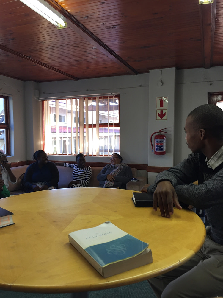 Morning devotions... CRUCIAL stuff shared here.